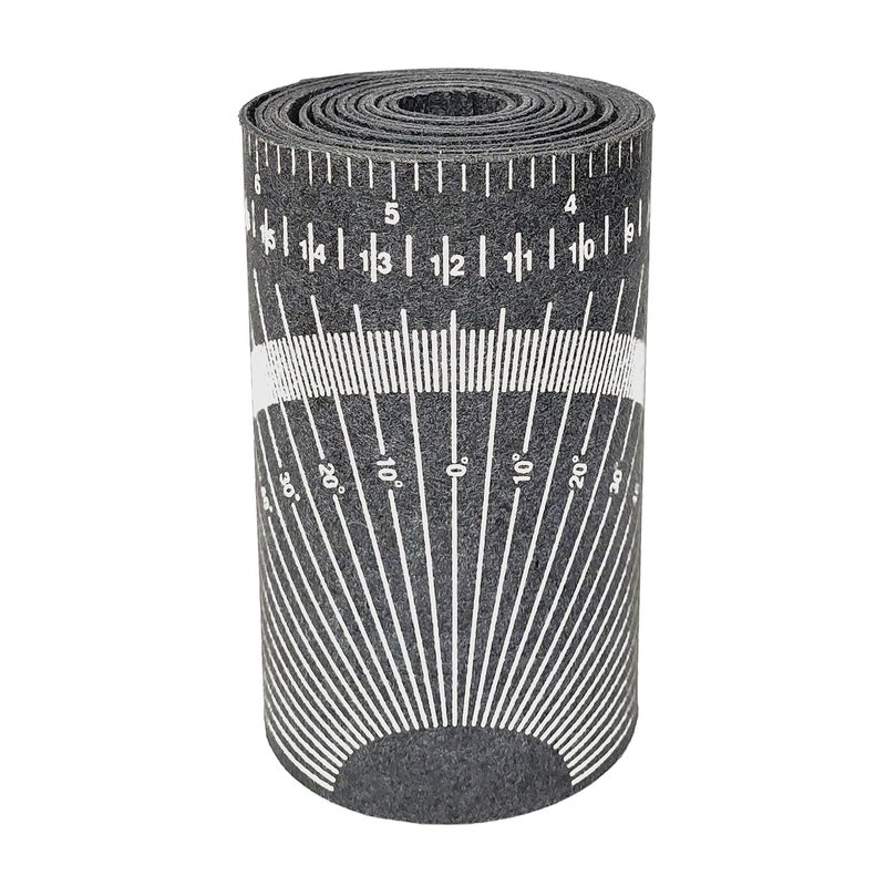 JHTii Pipe Measure Tool Wrap Around Tape, Flex Angle Measuring and Marking Gauge for 3"" to 10"" Diameter - Image 1